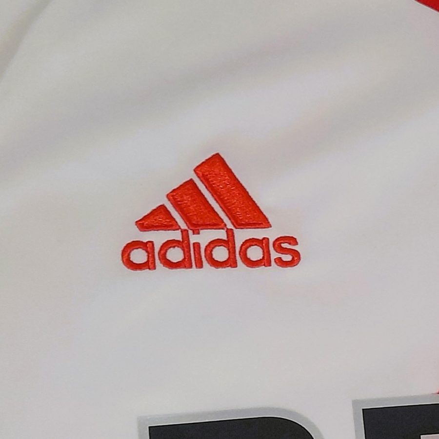 river plate home kit adidas 2016 2017 red white bbva