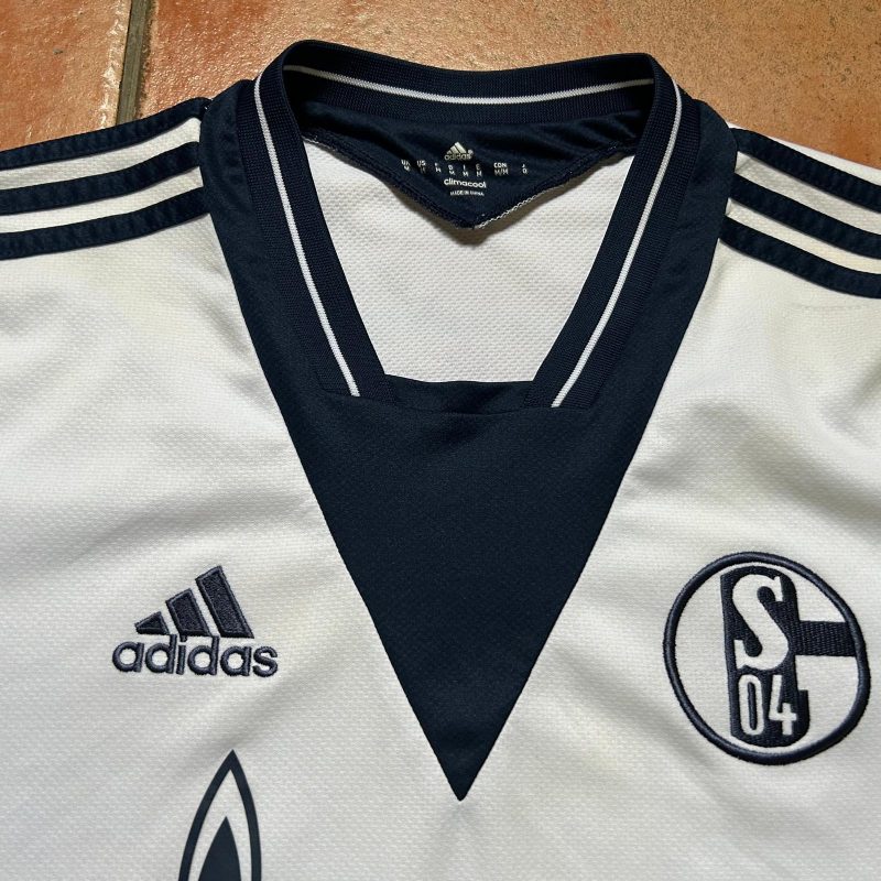 schalke 04 away jersey adidas 2013 2015 white