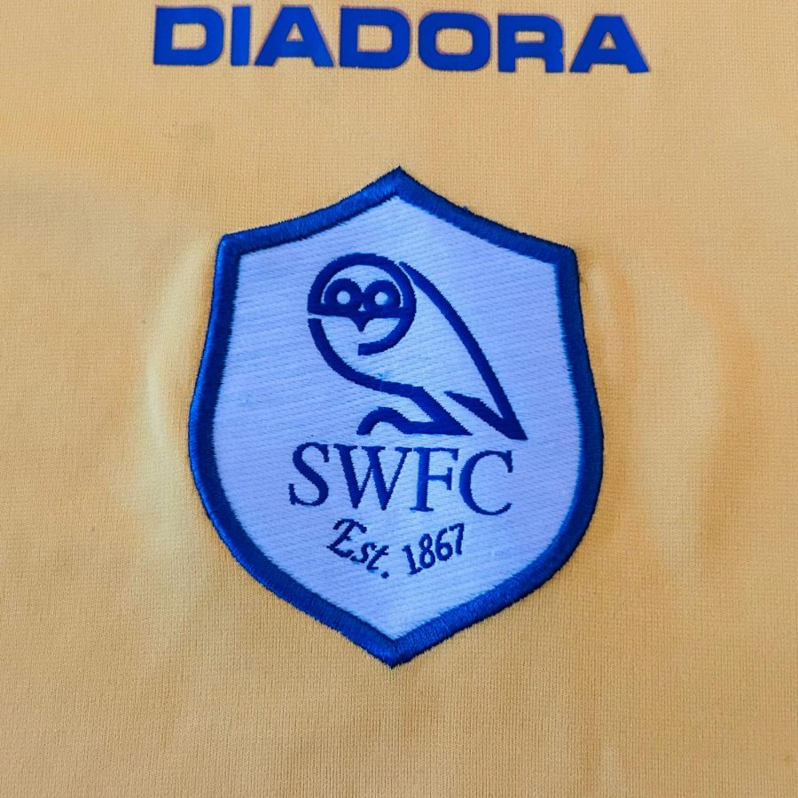 sheffield wednesday diadora away jersey 2006 2007 yellow