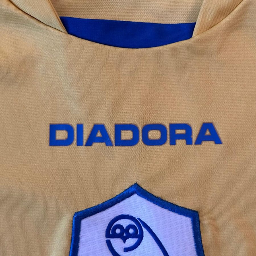 sheffield wednesday diadora away jersey 2006 2007 yellow