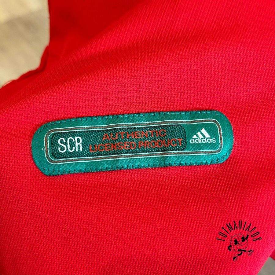 sk rapid wien third jersey adidas 2000 2001 red 613218