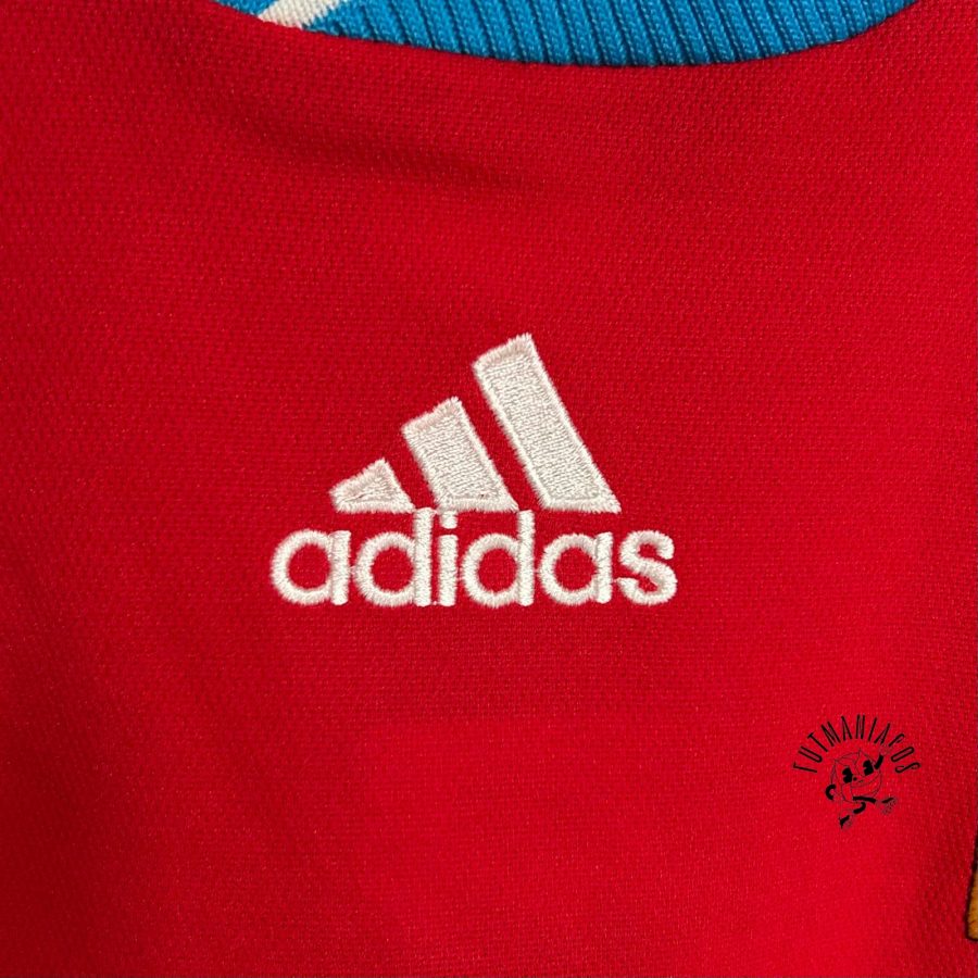 sk rapid wien third jersey adidas 2000 2001 red 613218