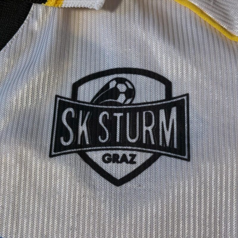 sk sturm graz home jersey puma 1998 1999 white