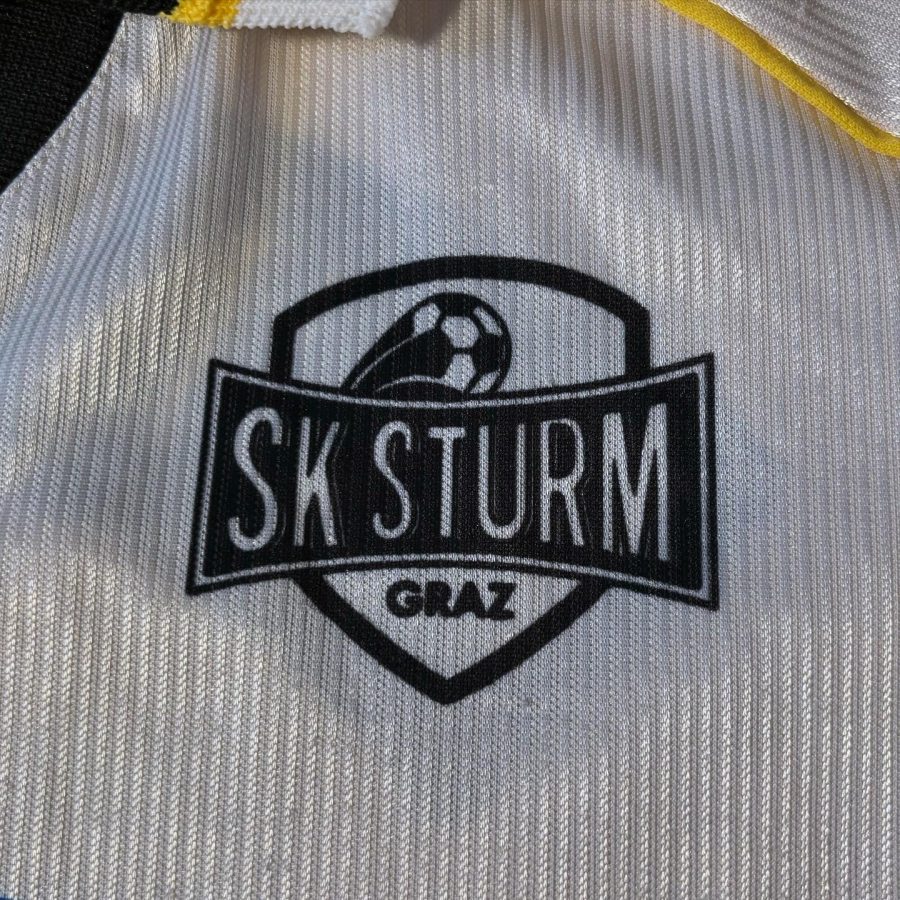 sk sturm graz home jersey puma 1998 1999 white