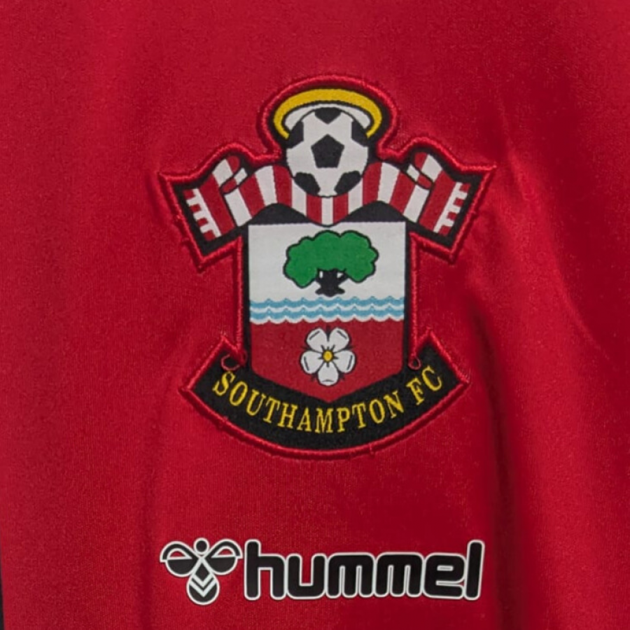 southampton home jersey hummel 2022 2023 red white