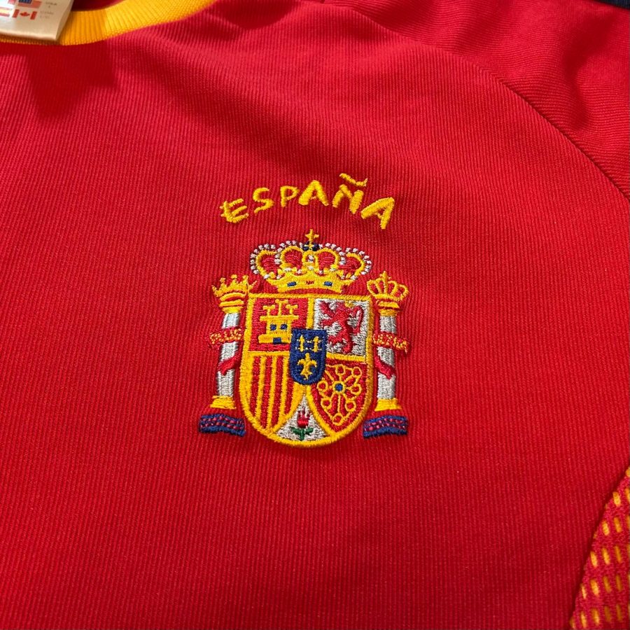 spain adidas home jersey 2002 2003 red 298547