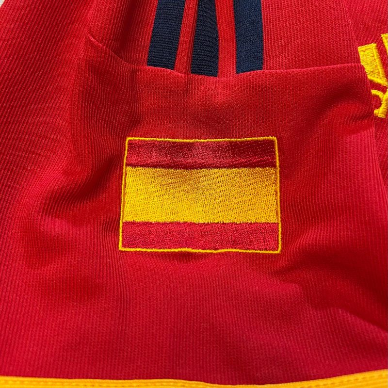 spain adidas home jersey 2002 2003 red 298547
