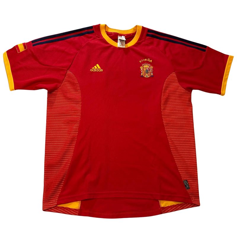 spain adidas home jersey 2002 2003 red 298547
