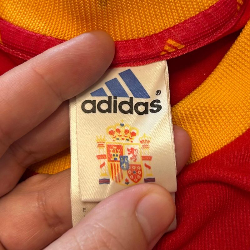 spain adidas home jersey 2002 2003 red 298547