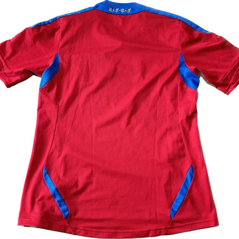 spain adidas home kit 2010 red