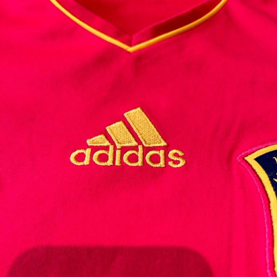spain adidas home kit 2010 red