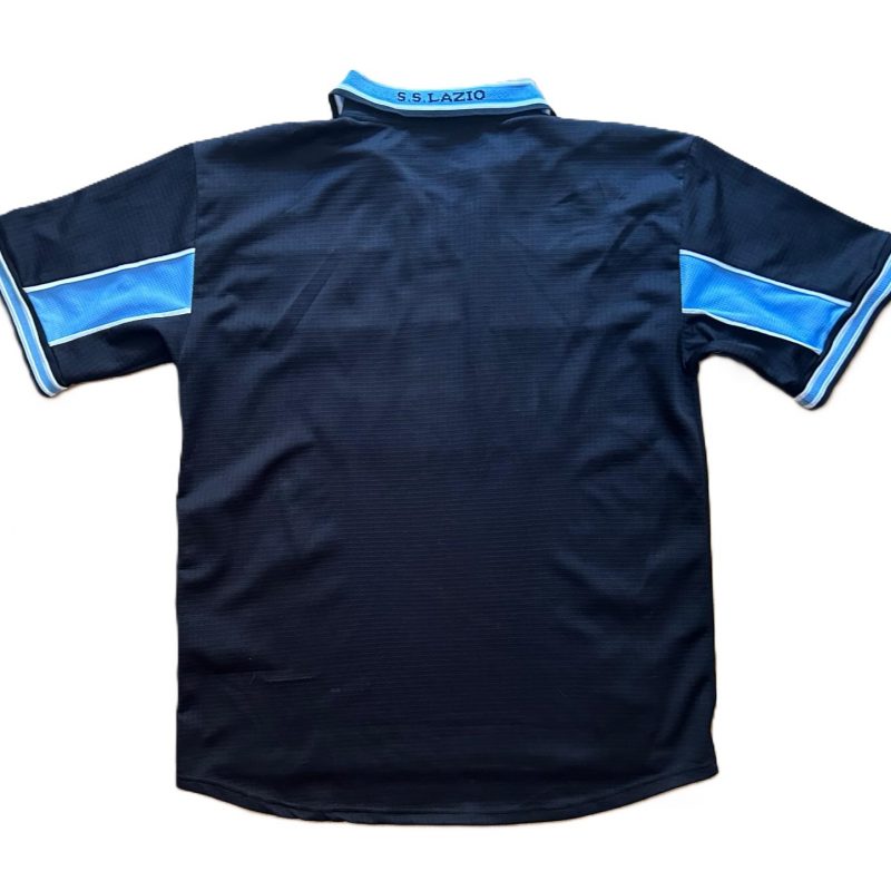 ss lazio puma away kit black 1998 1999 2000 cirio