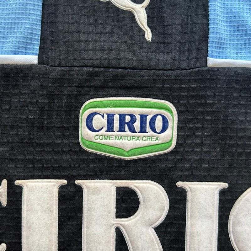 ss lazio puma away kit black 1998 1999 2000 cirio