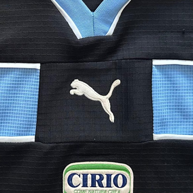 ss lazio puma away kit black 1998 1999 2000 cirio