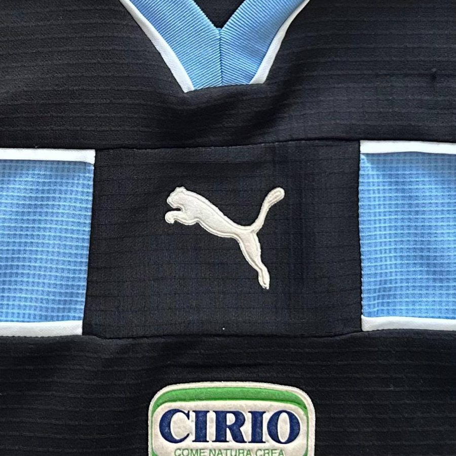 ss lazio puma away kit black 1998 1999 2000 cirio