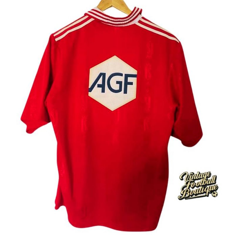 standard liege adidas home jersey 1997 1998 red white