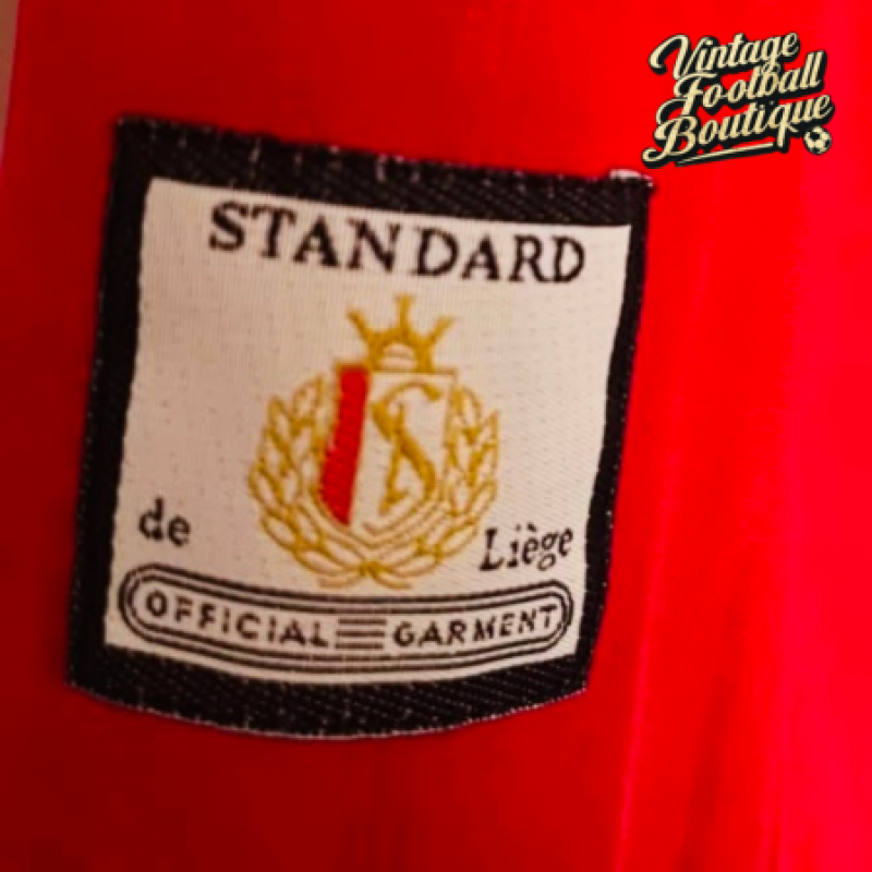 standard liege adidas home jersey 1997 1998 red white