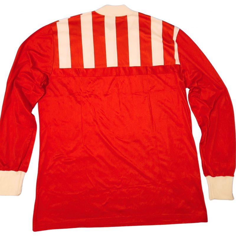 standard liege le coq sportif home jersey 1985 1987 red white