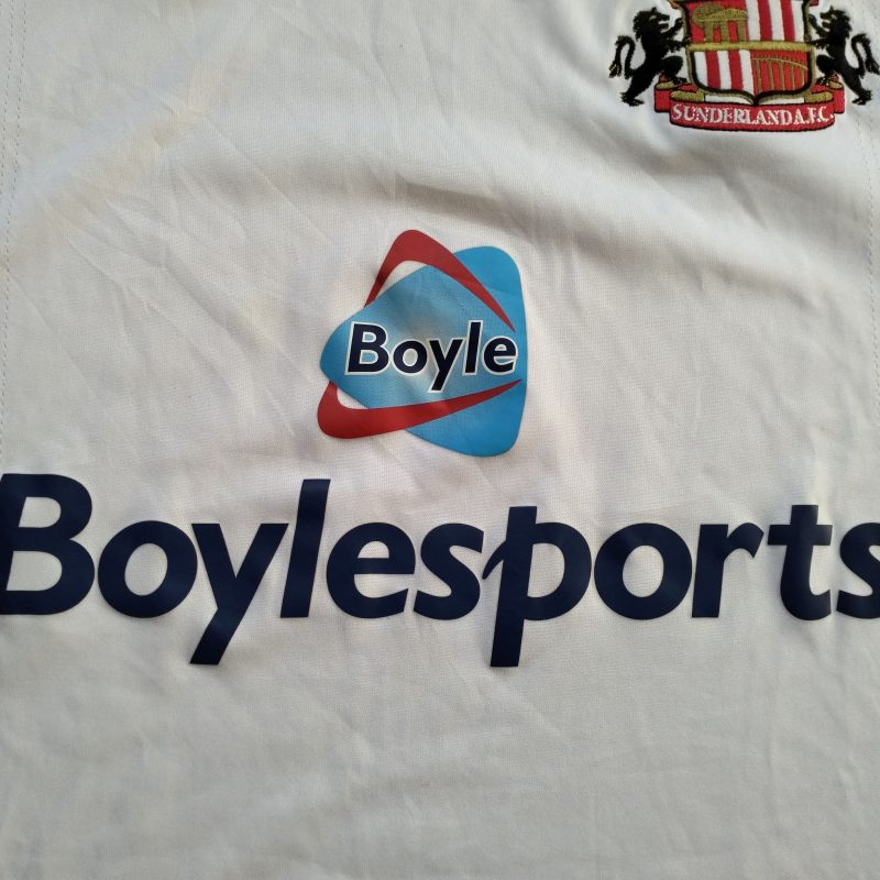 sunderland away umbro 2007 2008 white