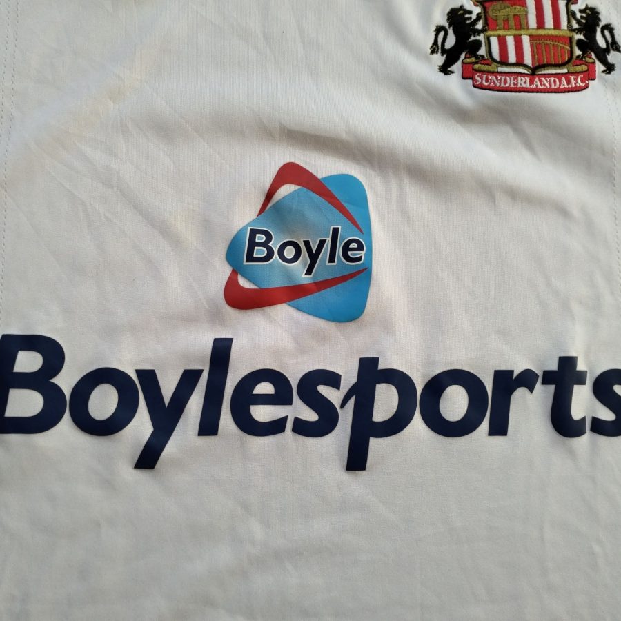 sunderland away umbro 2007 2008 white