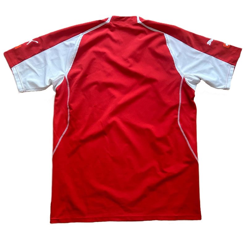 switzerland swiss svizzera suisse home puma 2004 2006 red