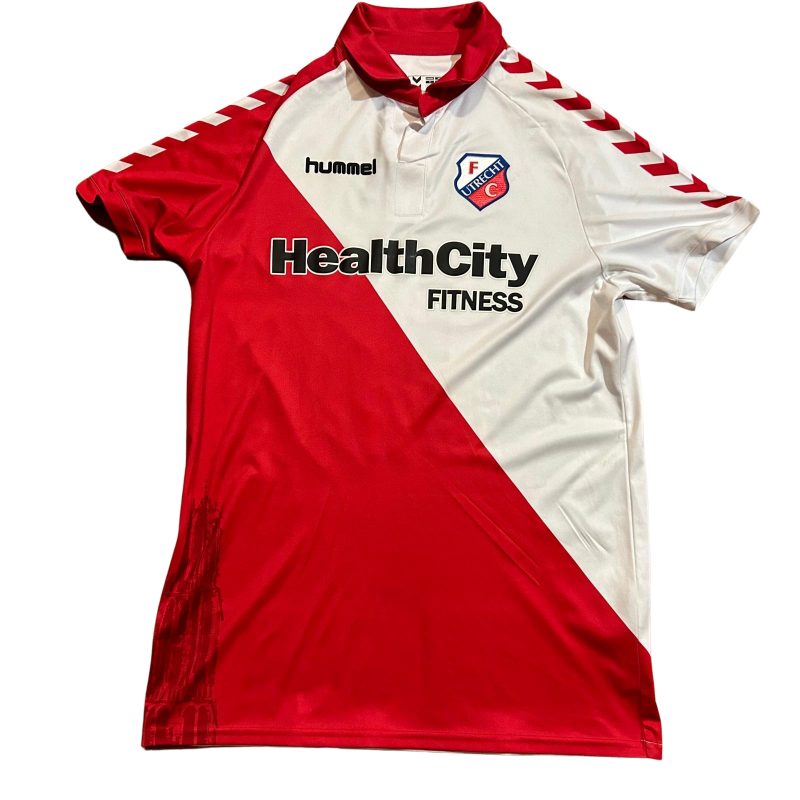 utrecht hummel home jersey 2012 2013 red white