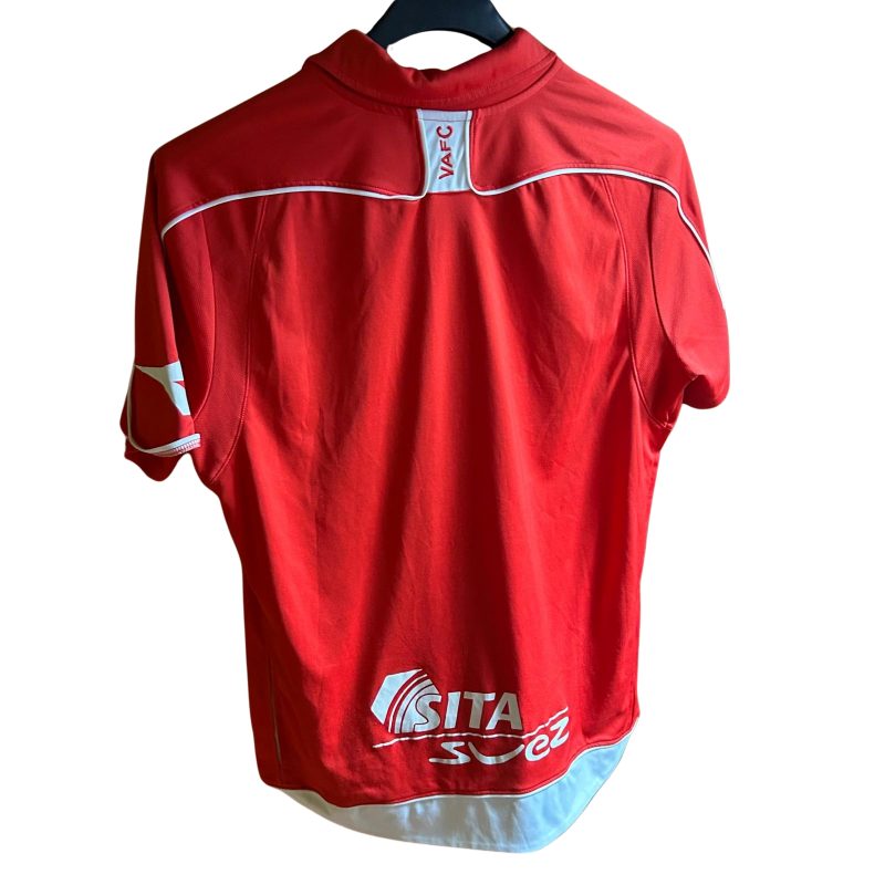 valenciennes diadora home jersey 2008 2009 red white