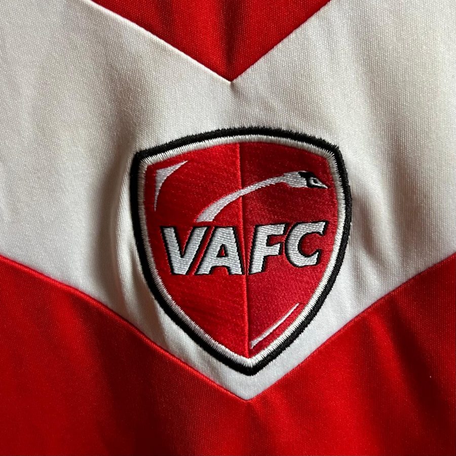 valenciennes diadora home jersey 2008 2009 red white