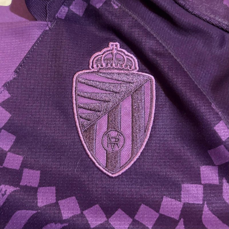 valladolid kappa away jersey 2023 2024 purple