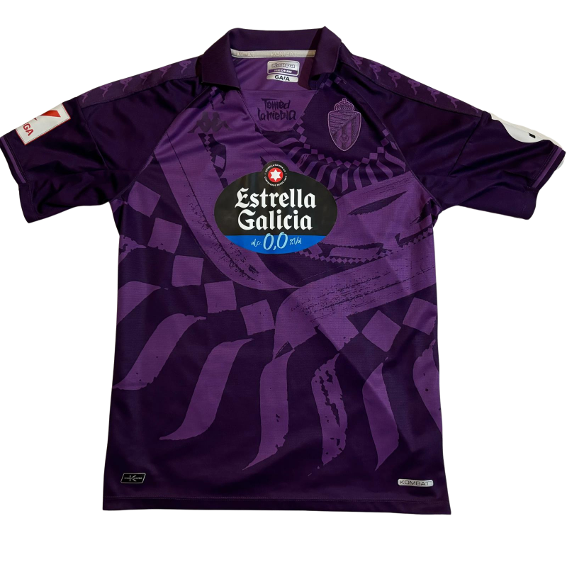 valladolid kappa away jersey 2023 2024 purple