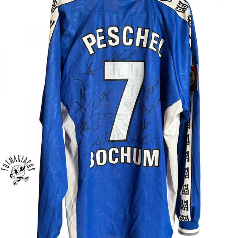 vfl bochum globetrotter home jersey 1999 2001 blue