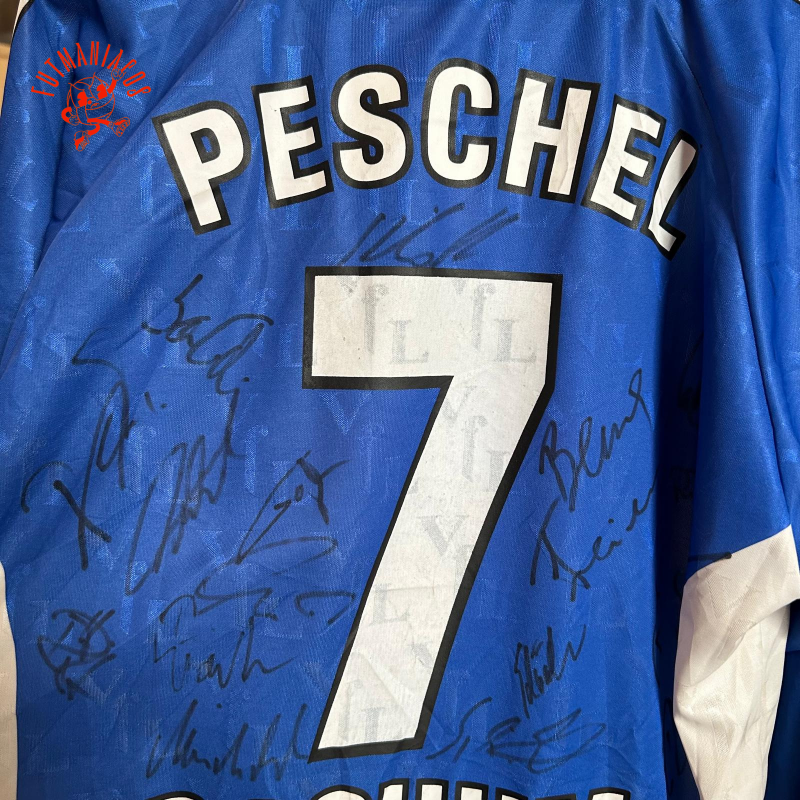 vfl bochum globetrotter home jersey 1999 2001 blue