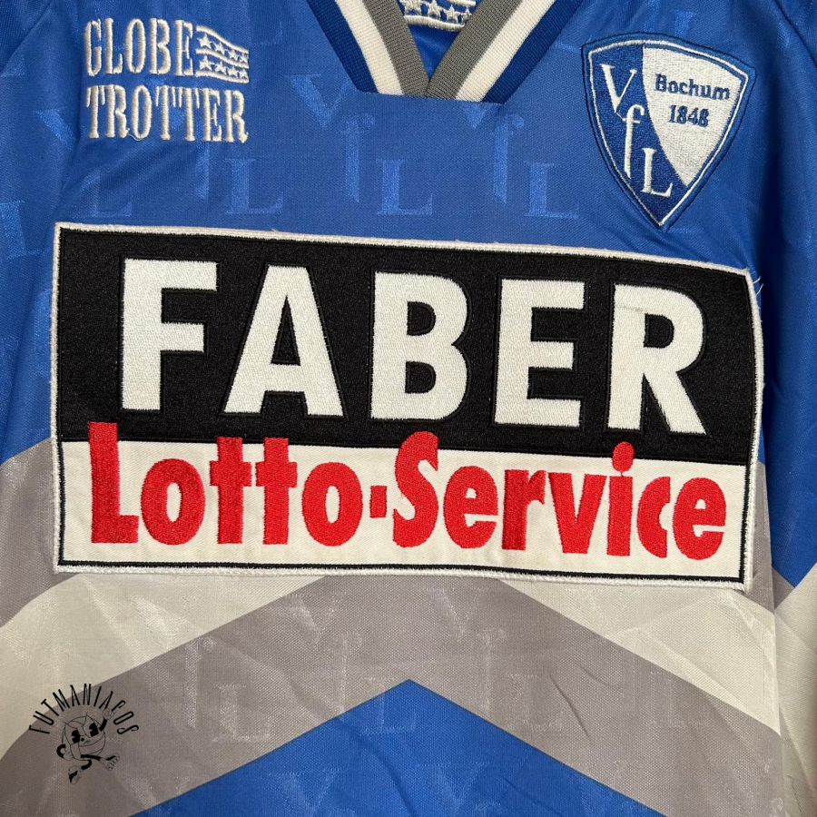 vfl bochum globetrotter home jersey 1999 2001 blue