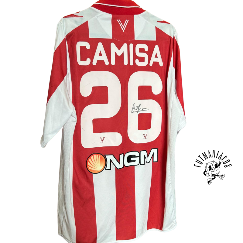 vicenza macron home jersey 2014 2015 RED WHITE