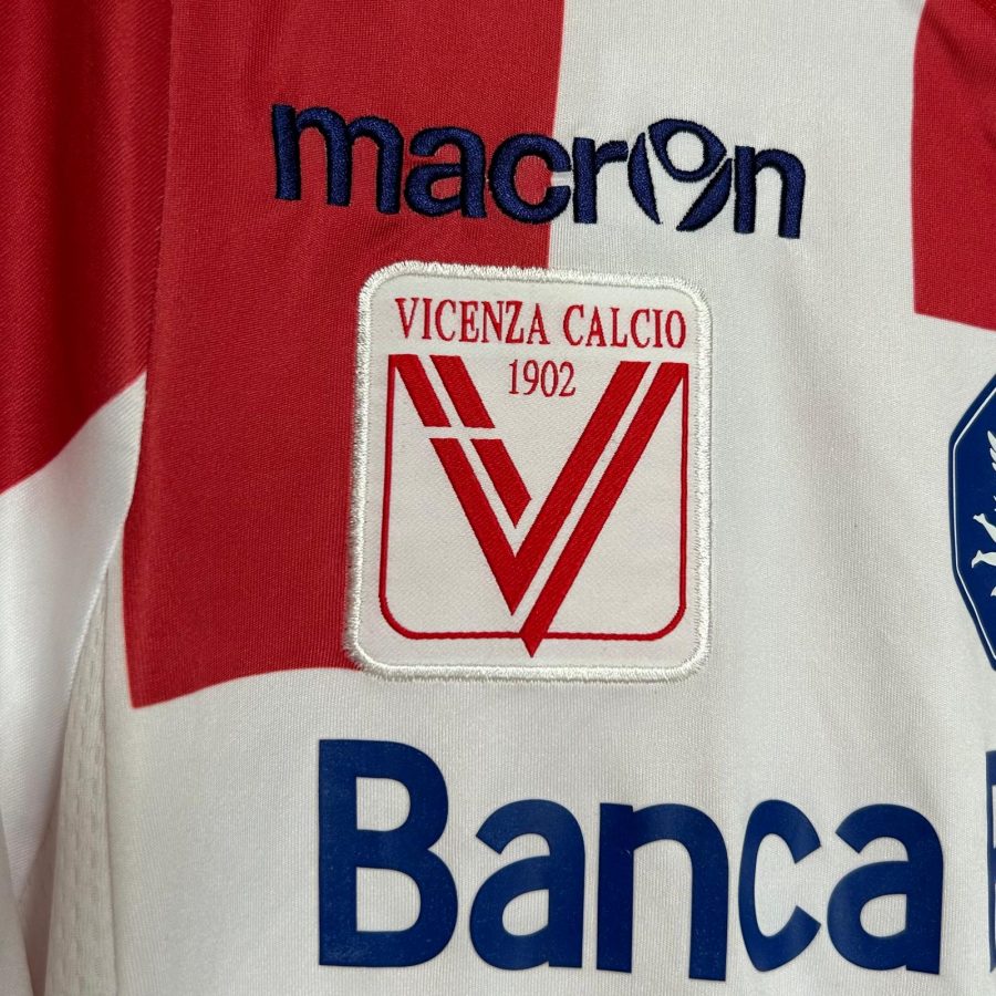 vicenza macron home jersey 2014 2015 RED WHITE