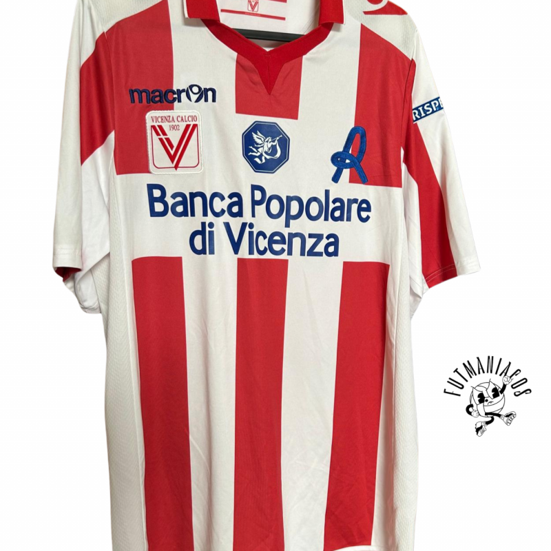 vicenza macron home jersey 2014 2015 RED WHITE