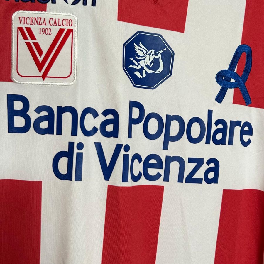 vicenza macron home jersey 2014 2015 RED WHITE