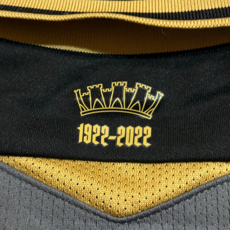 vitoria sc guimaraes macron away jersey 2022 2023 grey black