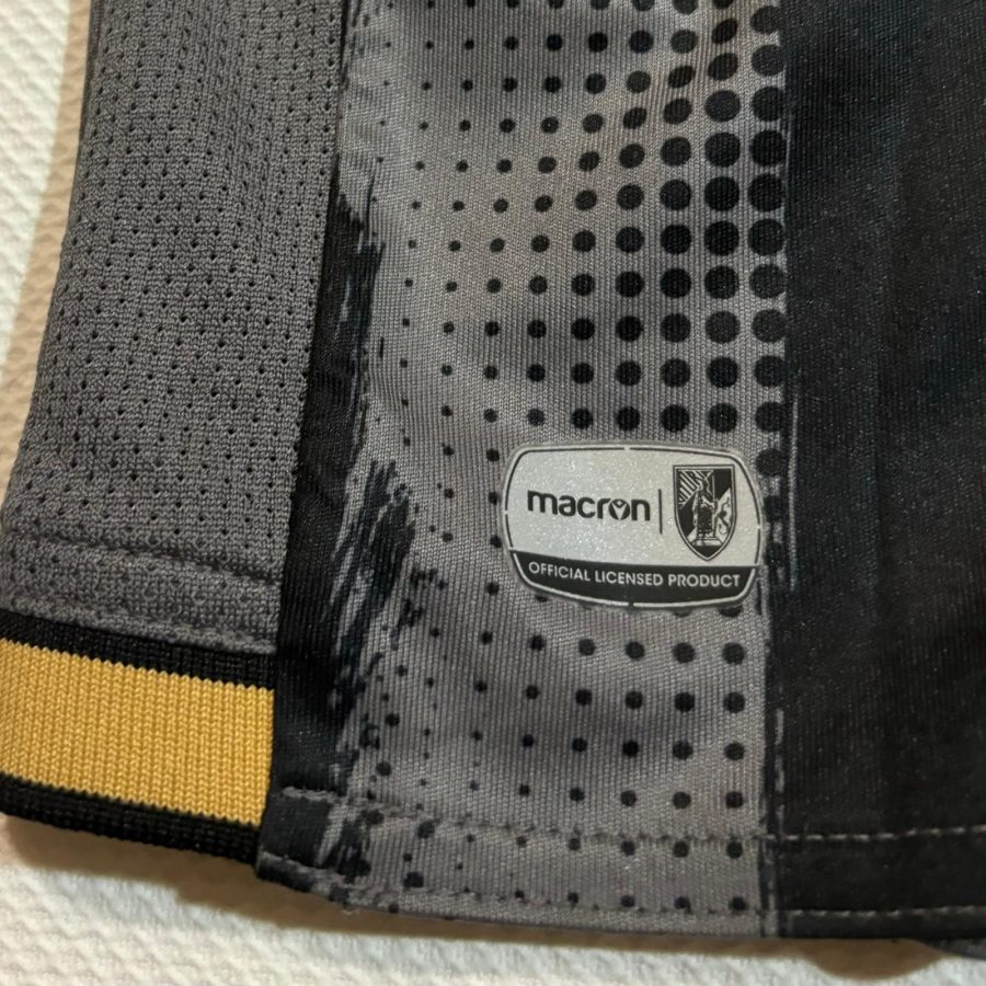 vitoria sc guimaraes macron away jersey 2022 2023 grey black