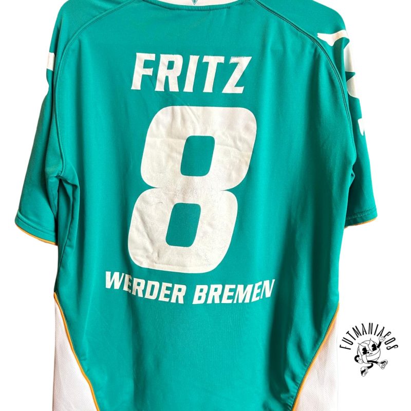 werder bremen kappa home jersey 2007 2008 green