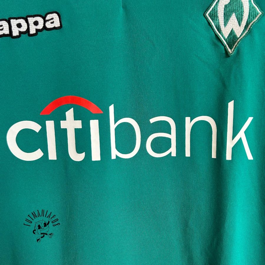 werder bremen kappa home jersey 2007 2008 green