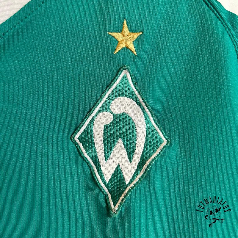 werder bremen kappa home jersey 2007 2008 green